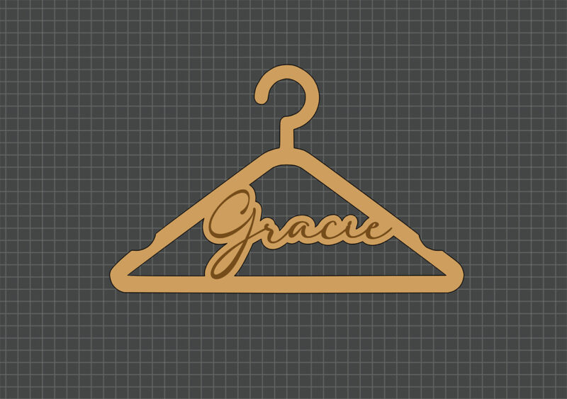 3d printed hanger preview