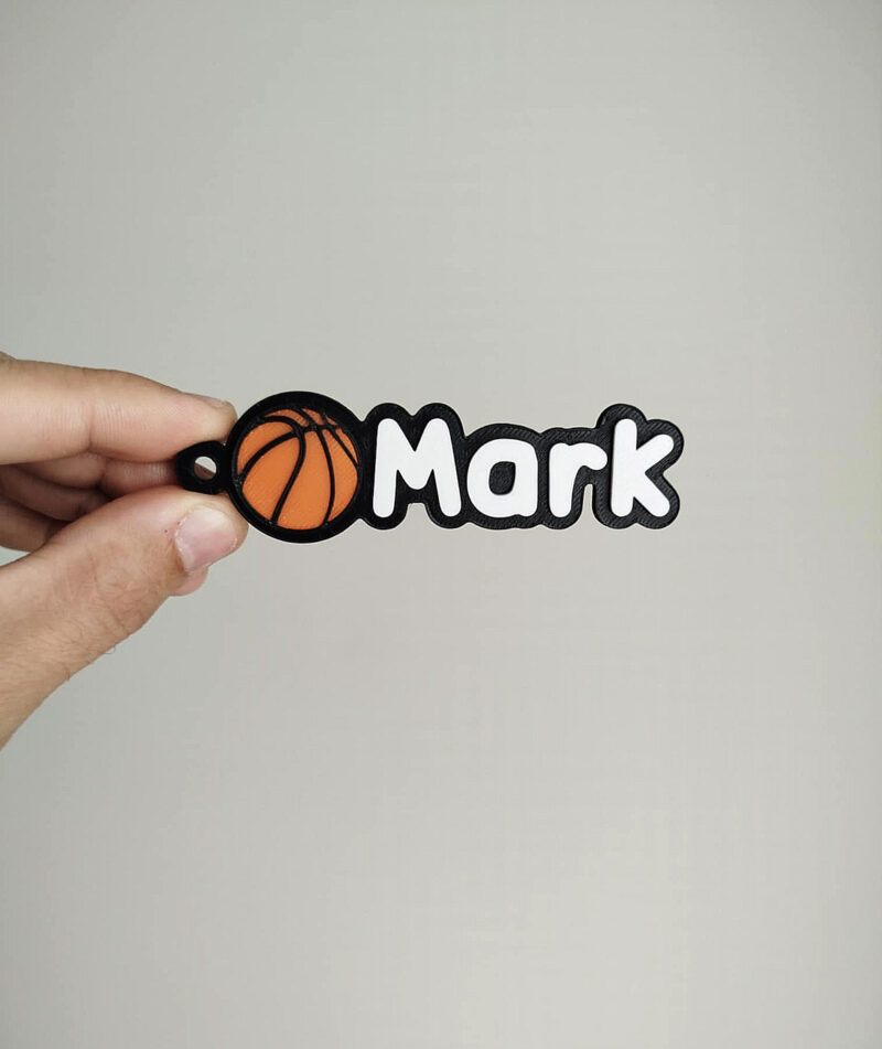 basketball keychain