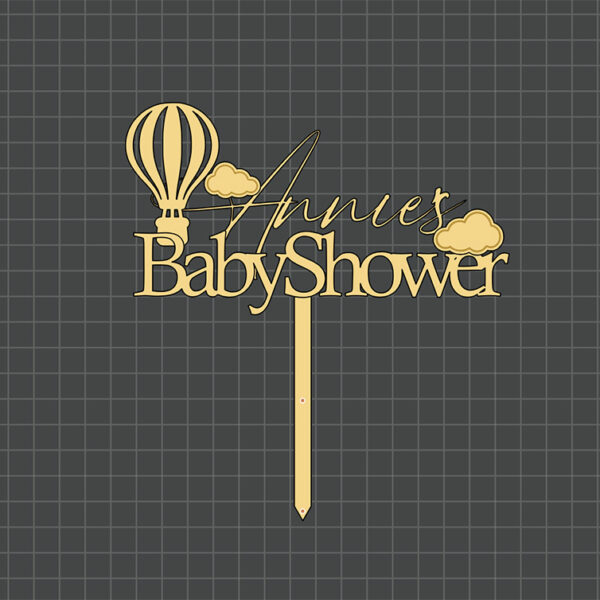 baby shower topper preview