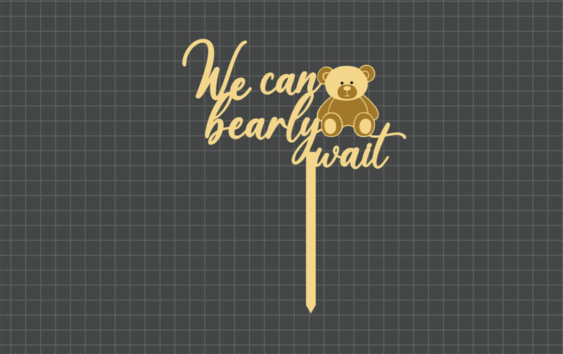 bearly wait topper preview