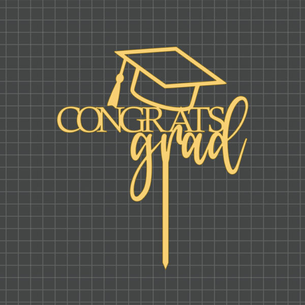 congrats grad topper preview