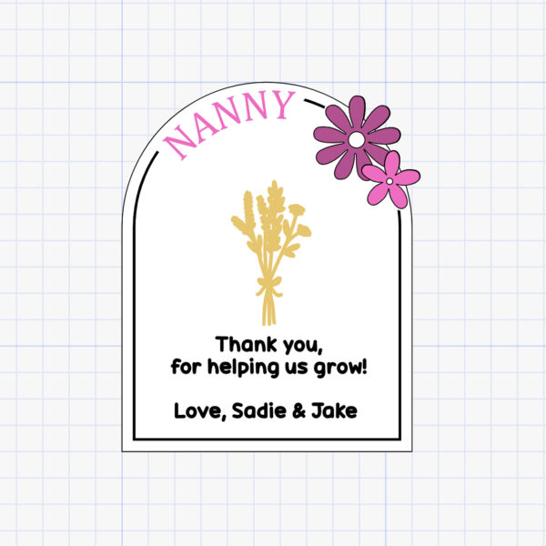 floral card