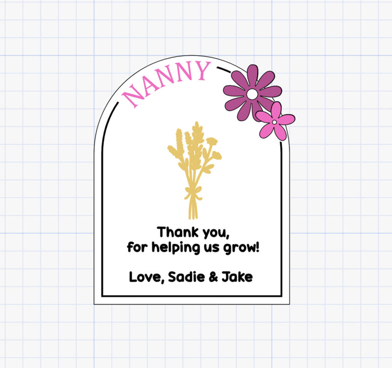 floral card