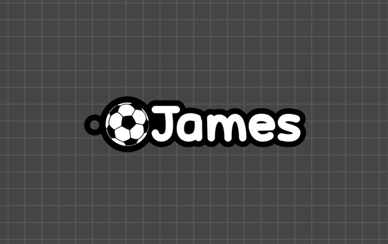 football keyring preview
