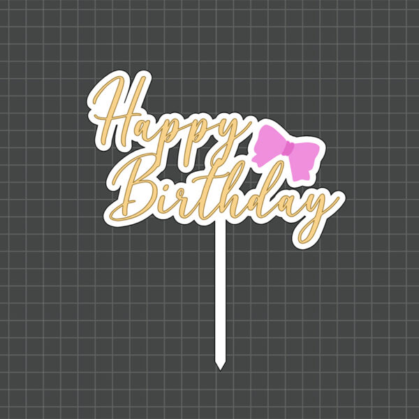 happy birthday topper preview