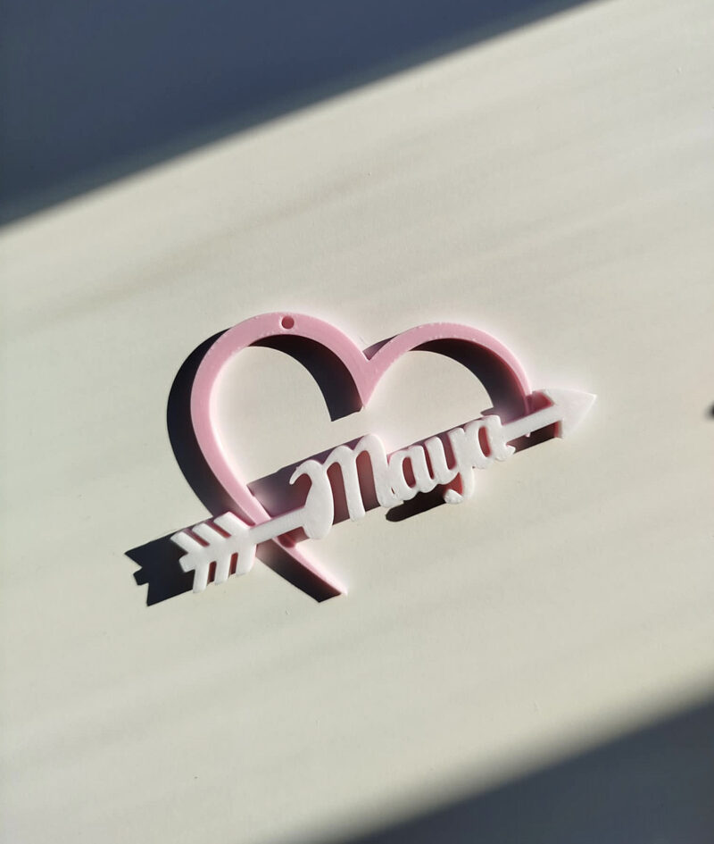heart keyring
