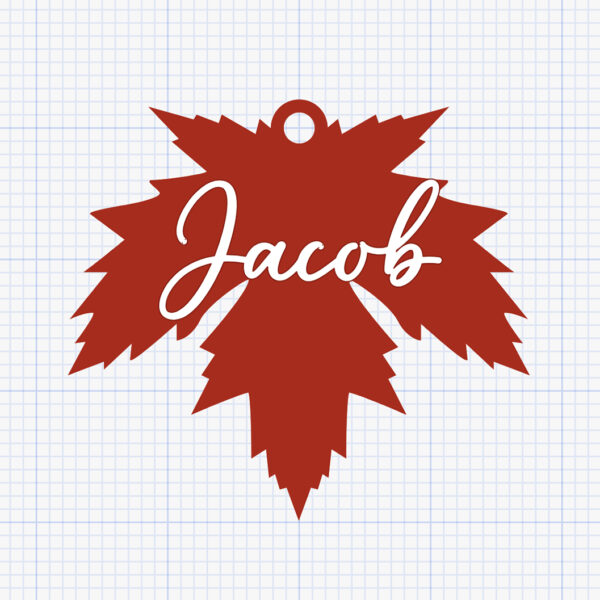 maple leaf tag