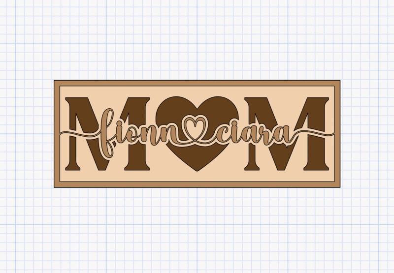 name sign frame