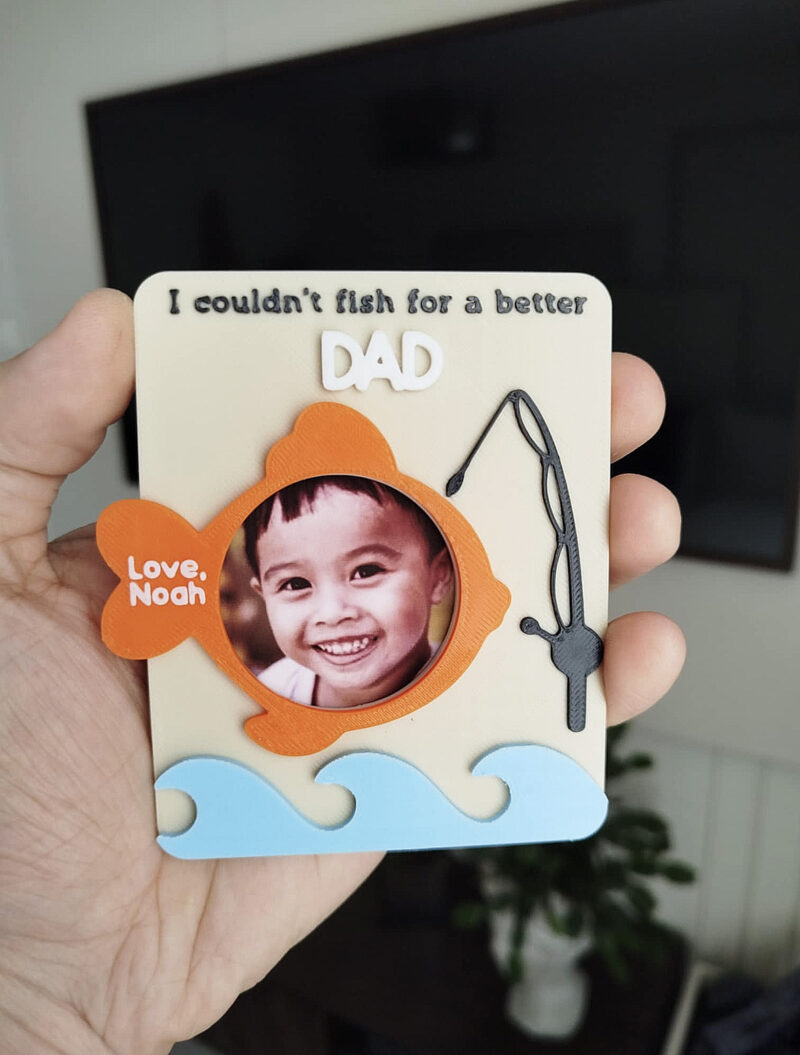 personalised photo frame for dad