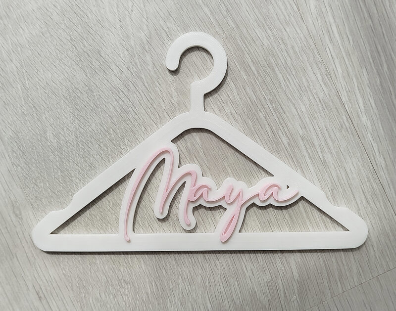 printed hanger