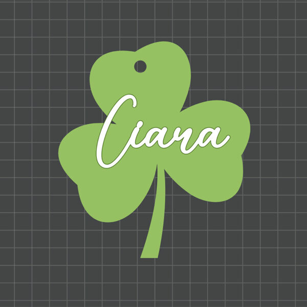 printed shamrock preview