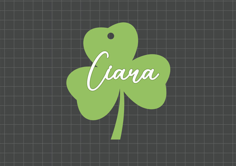 printed shamrock preview