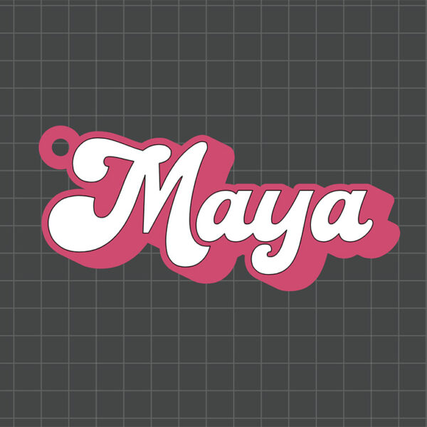 retro keyring preview