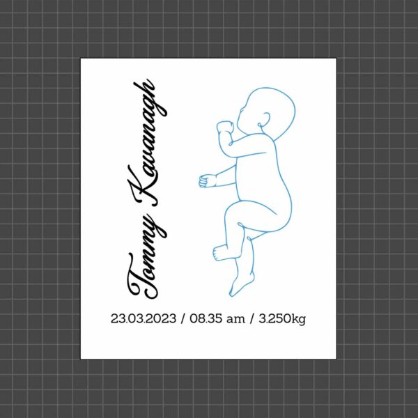 baby line card