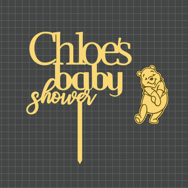 baby shower topper preview