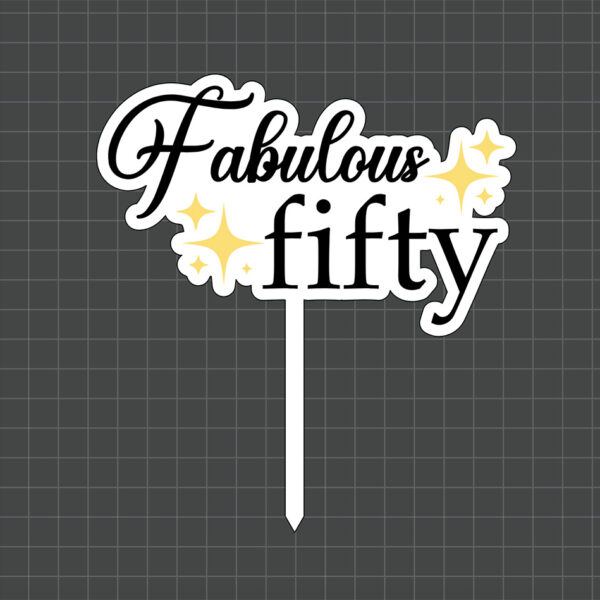fabulous topper with stars preview