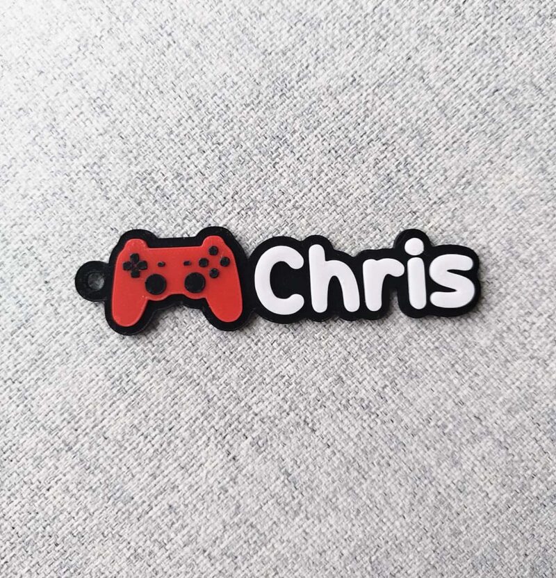 gaming controller keyring
