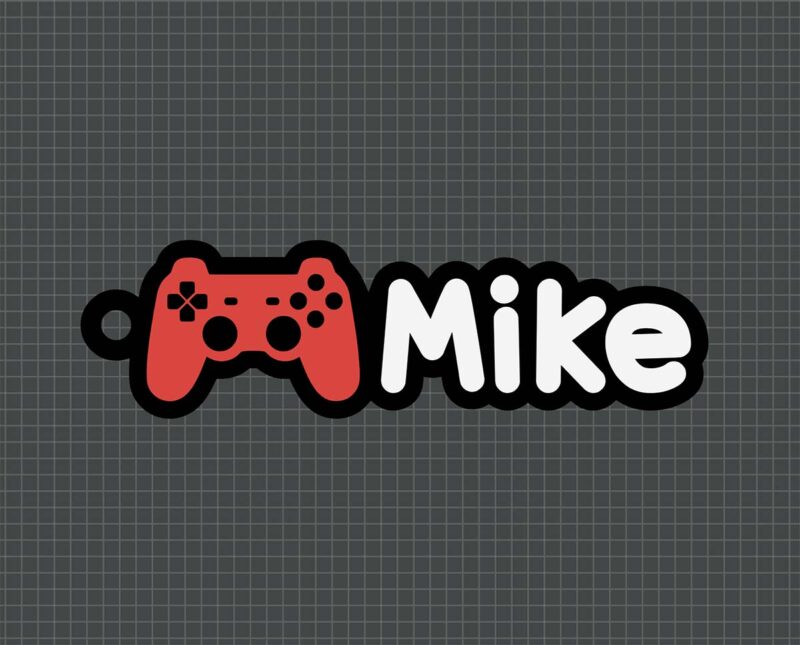 gaming keyring