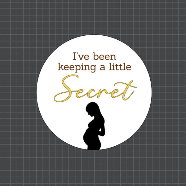 keeping a little secret sign
