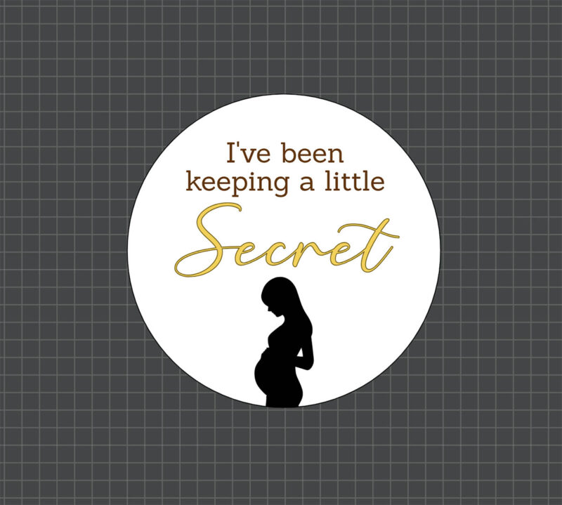 keeping a little secret sign