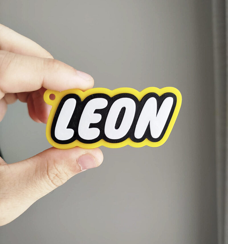 lego printed keyring