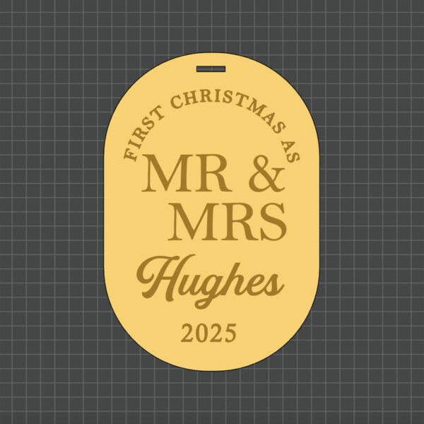 mr mrs first christmas