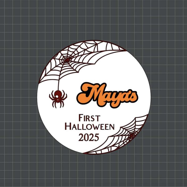 personalised halloween plaque