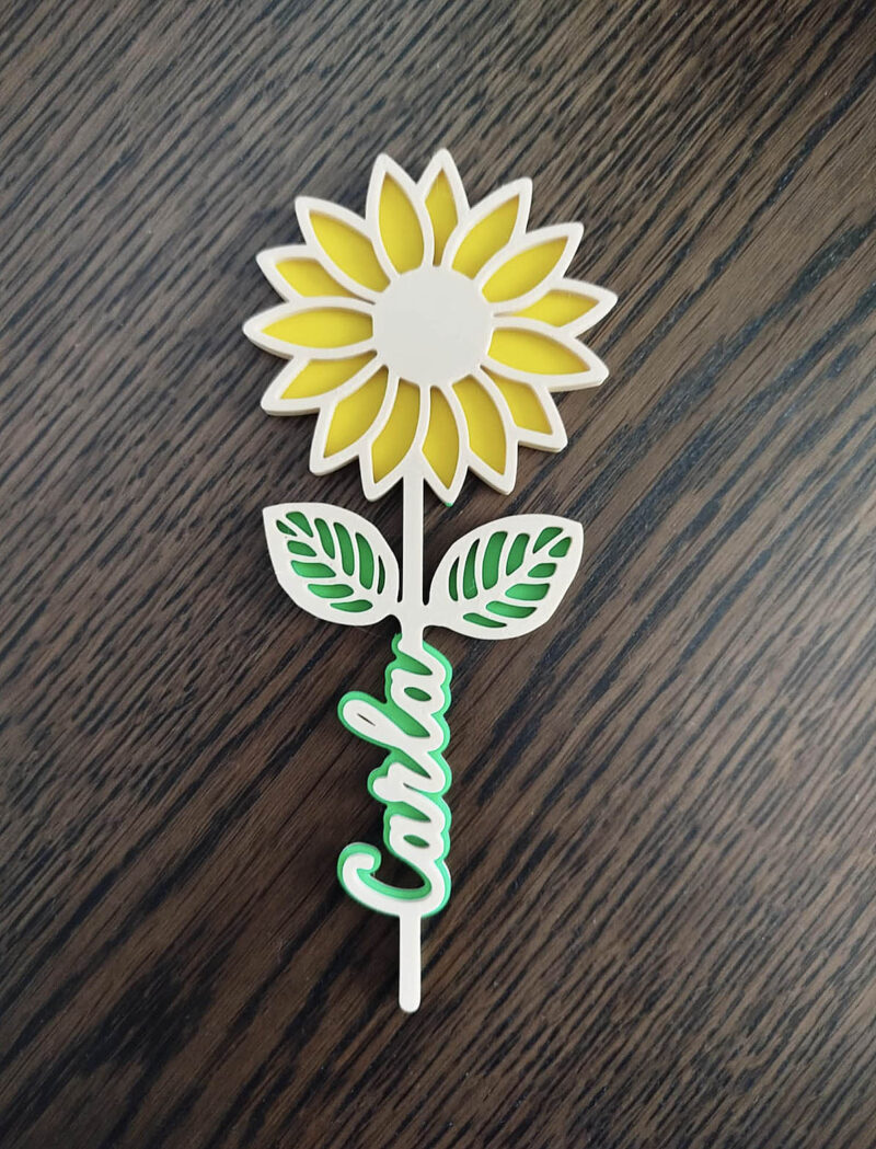 personalised sunflower