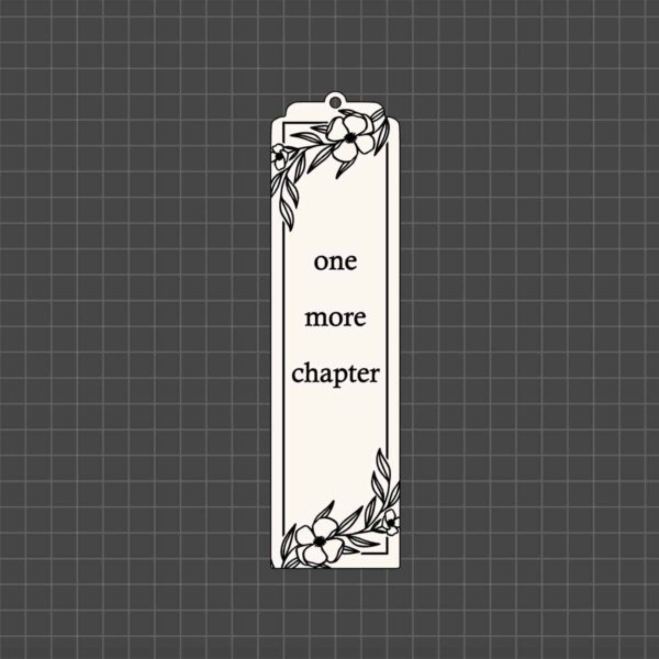 printed bookmark
