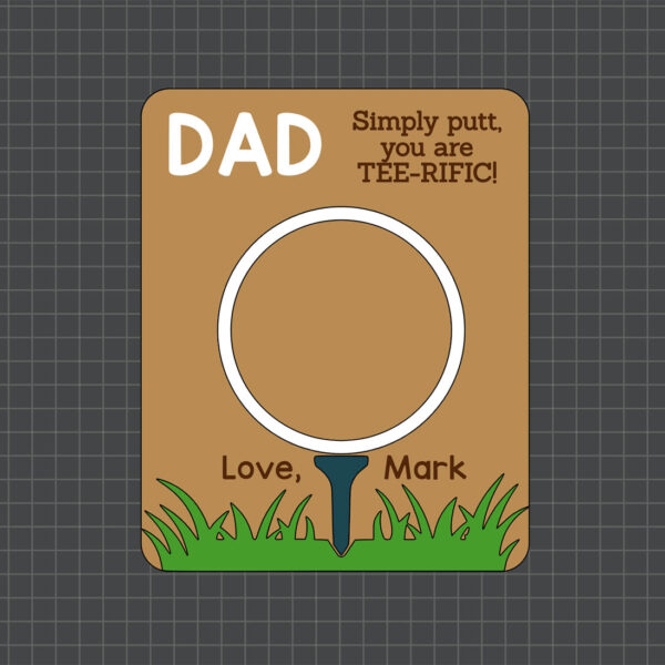 teerific dad frame