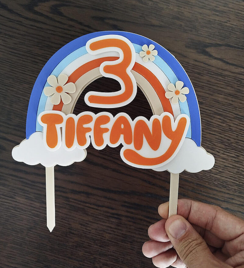 tiffany cake topper preview