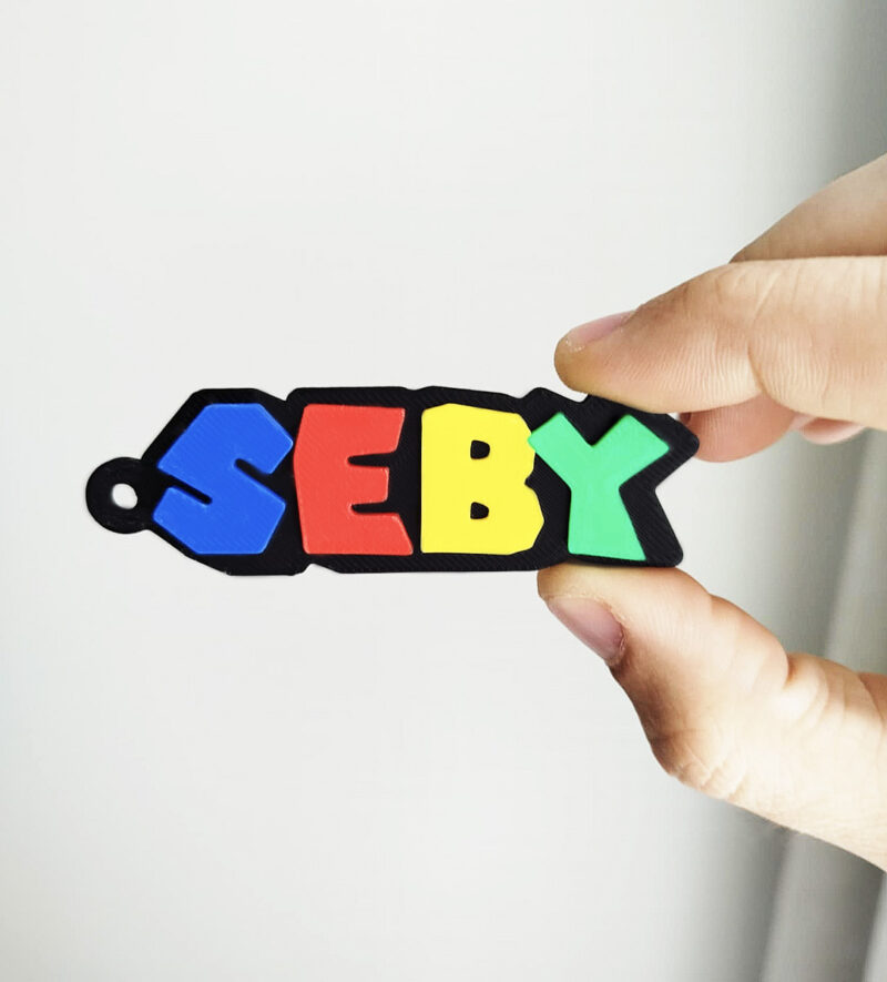 3d printed mario keyring