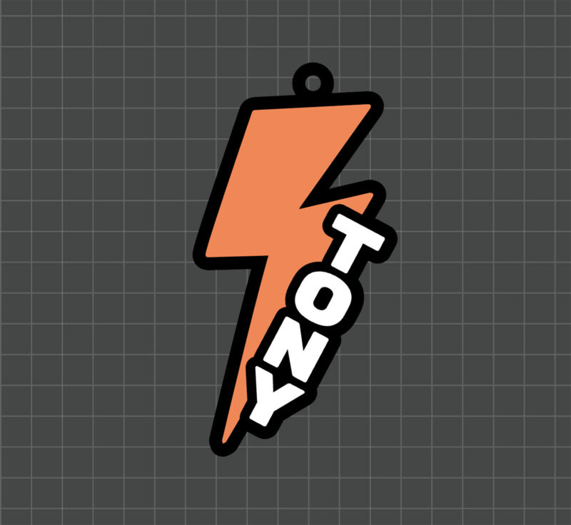 bolt keyring