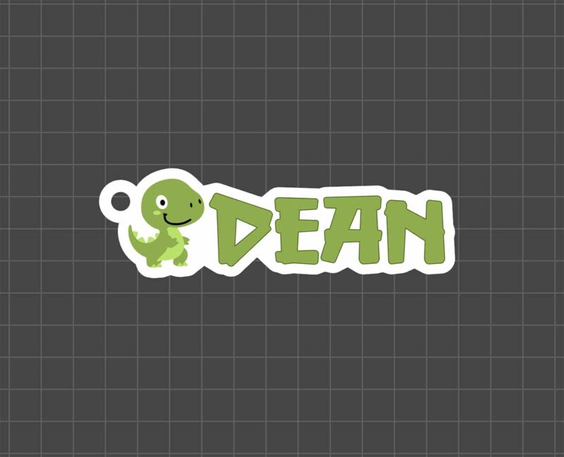 dean dino keychain