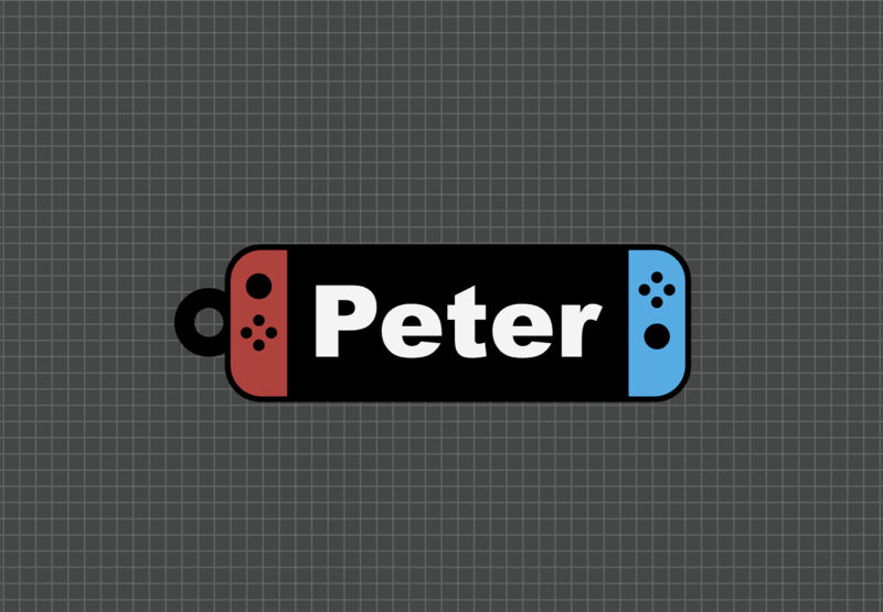 gaming console keychain