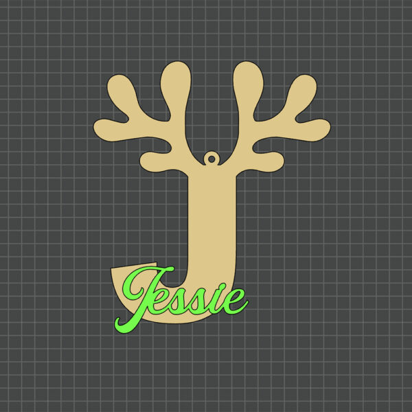 reindeer antler decoration