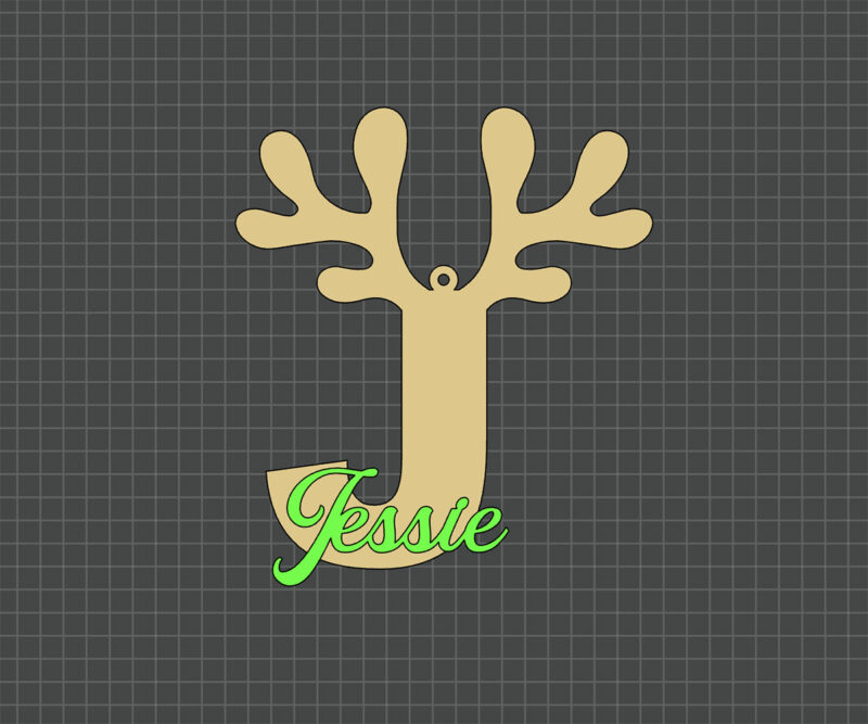 reindeer antler decoration