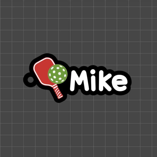 3d pickleball tag