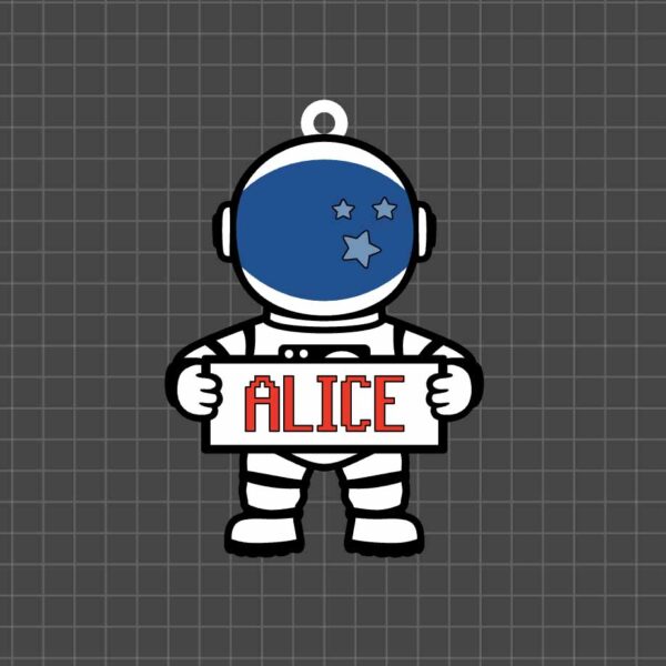 astronaut tag