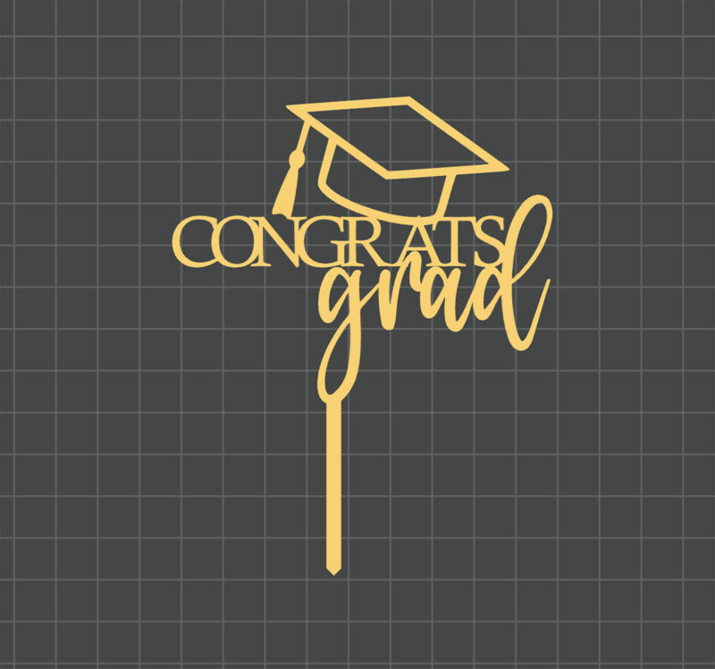graduation cake topper