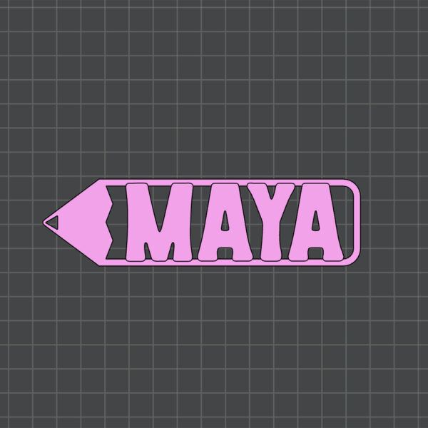 pencil name tag