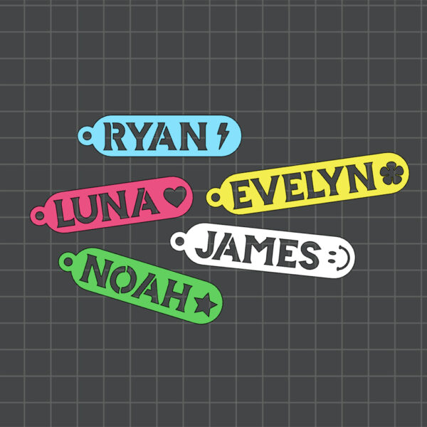 pill bag tag