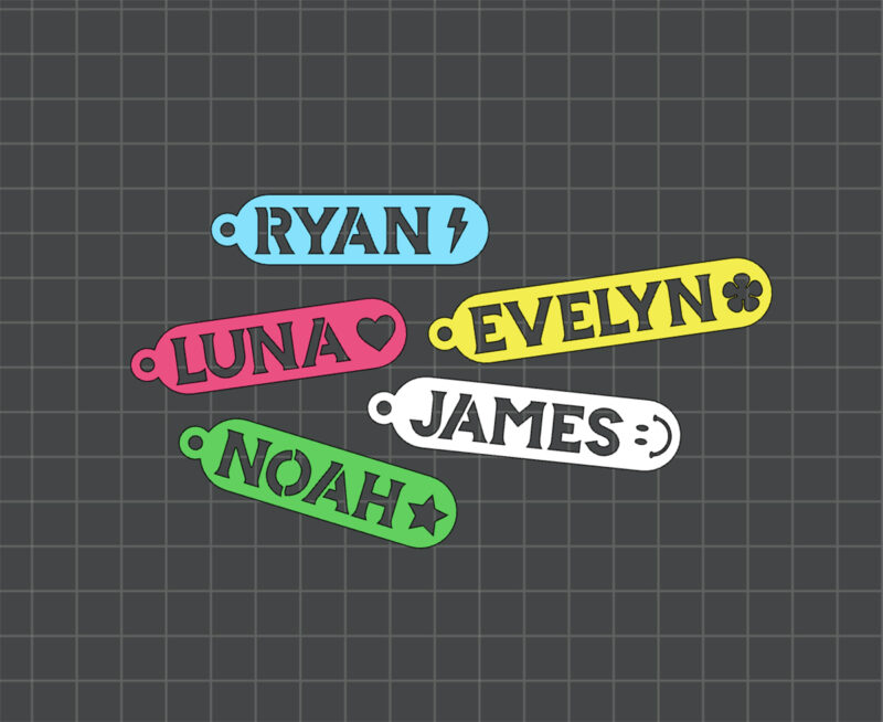 pill bag tag