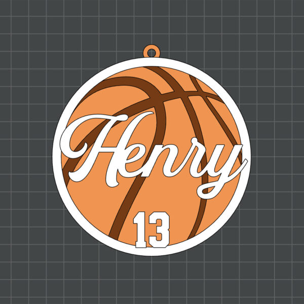 basketball ball tag