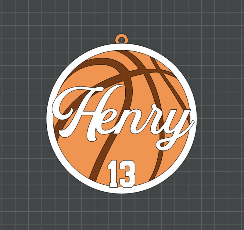 basketball ball tag