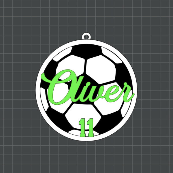 football ball tag