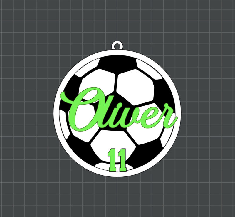 football ball tag